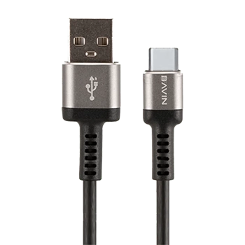 کابل شارژ و انتقال داده تایپ سی تلفنی باوین مدل CB-153